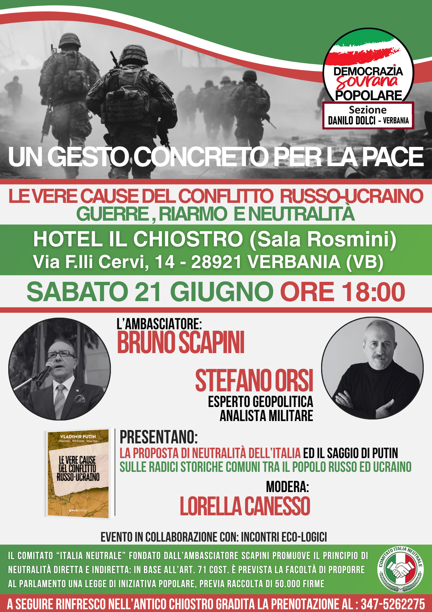 UN GESTO CONCRETO PER LA PACE